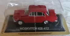 Moskwitsch 408-412, rot; 1:43